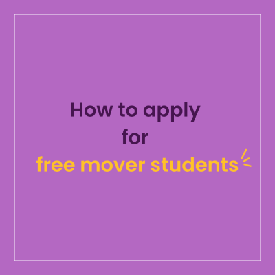 How to apply for free mover students